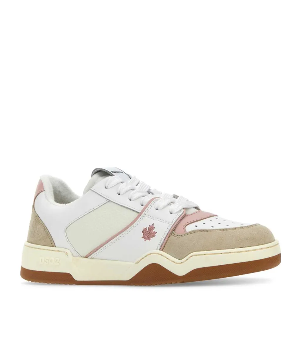 Dsquared2 Patch Embroidered Spiker Sneakers