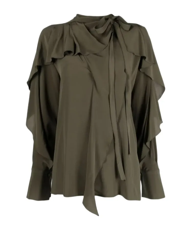 Long-Sleeved Blouse