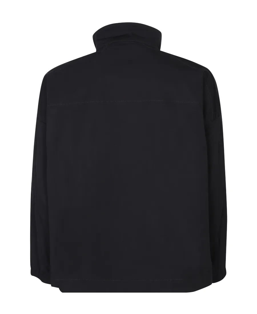 Dsquared2 Logo Printed High Neck Jacket