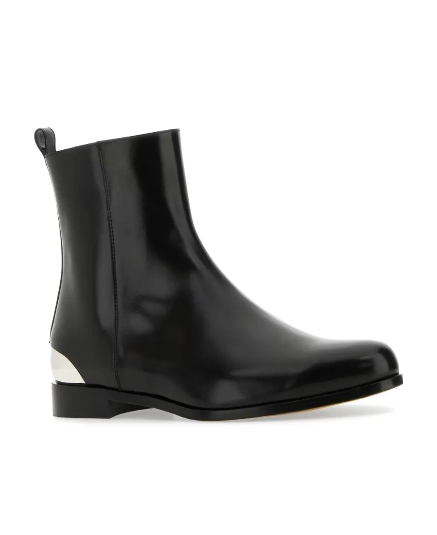 Alexander Mcqueen Slip-On Ankle Boots