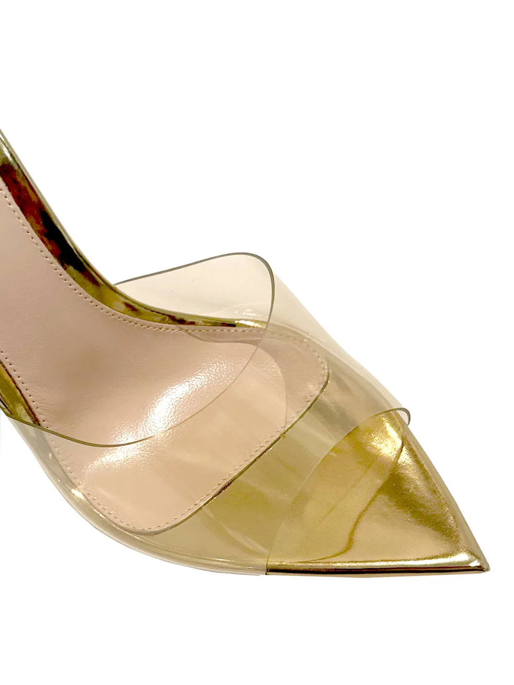Gianvito Rossi Elle Pointed Toe Slip-On Mules