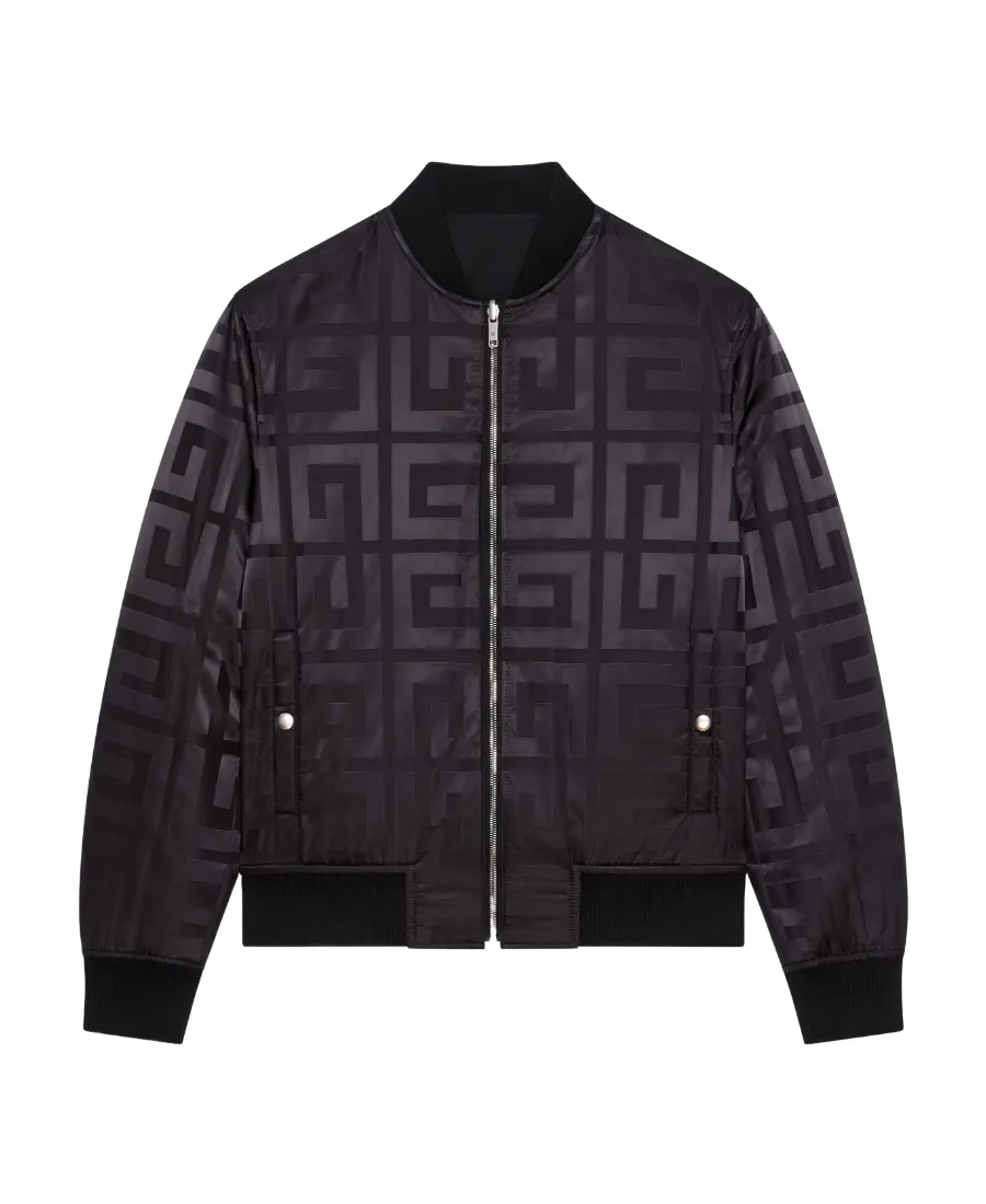Givenchy 4G Plaque Reversible Bomber Jacket