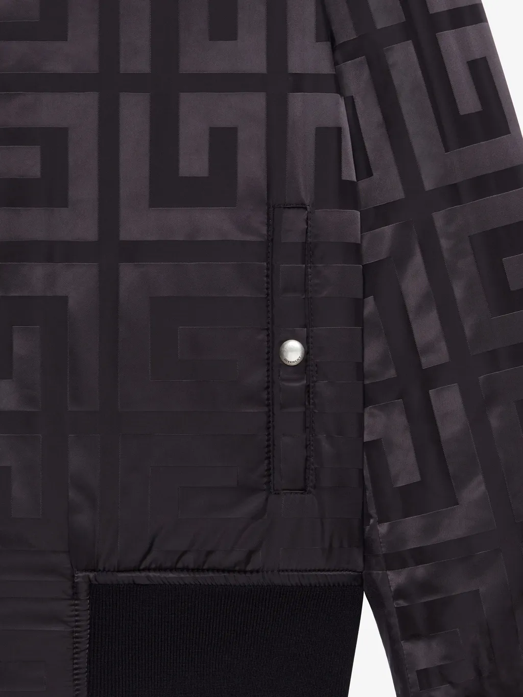 Givenchy 4G Plaque Reversible Bomber Jacket