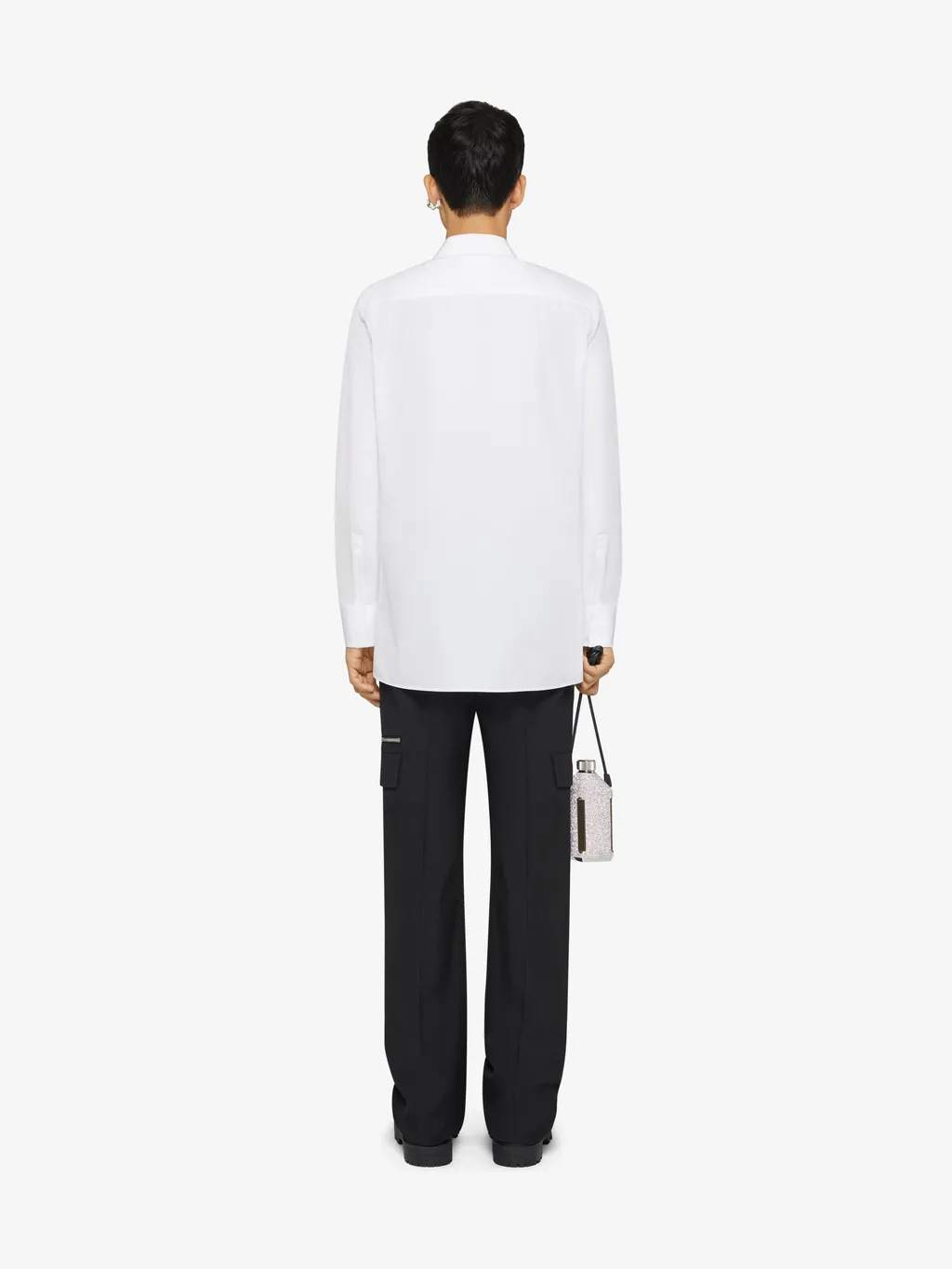 Givenchy Logo Embroidered Long-Sleeved Shirt
