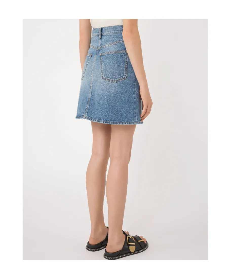 Chloé Denim Mini Skirt