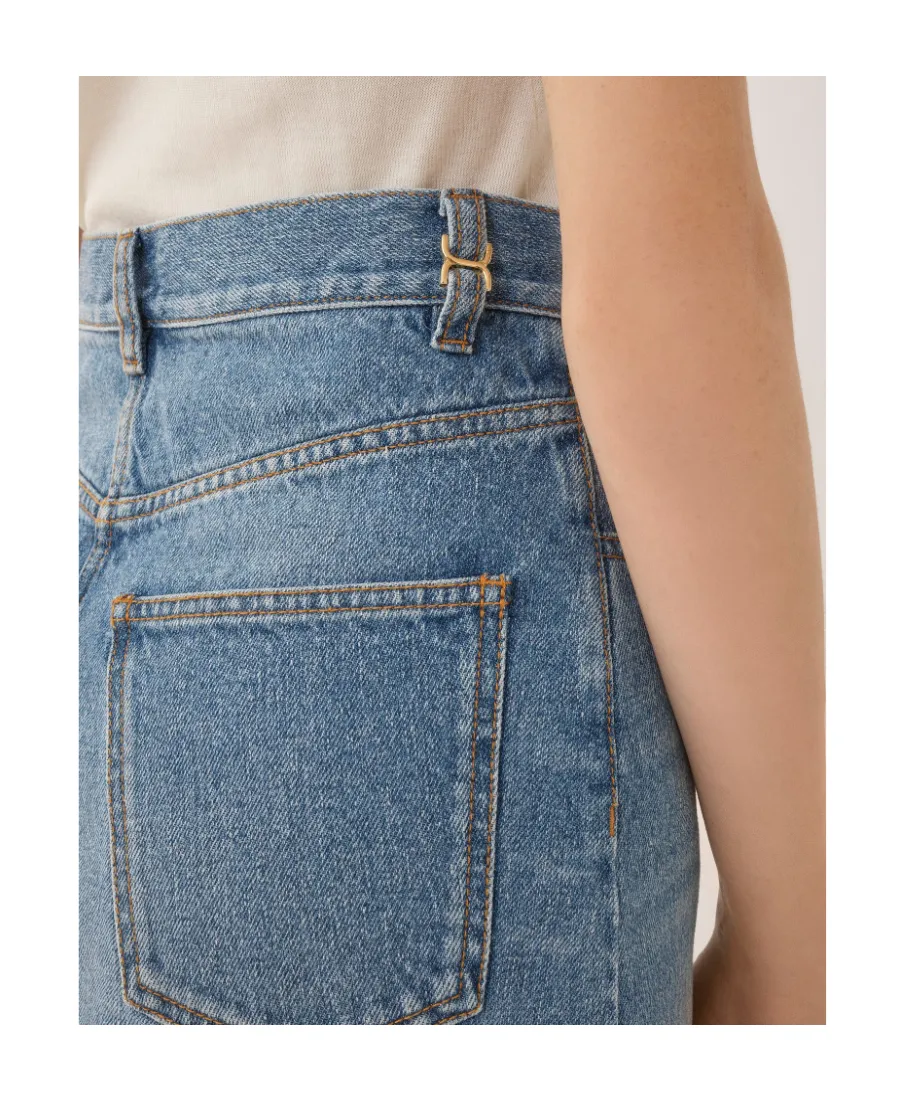 Chloé Denim Mini Skirt