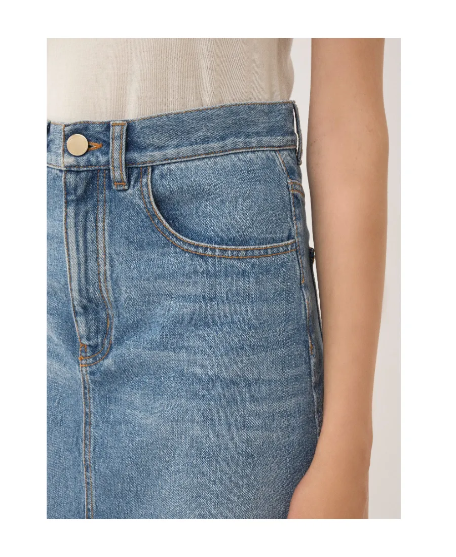 Chloé Denim Mini Skirt