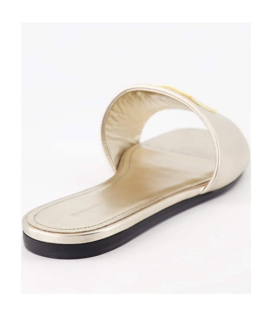 Givenchy 4G Plaque Square Toe Sandals