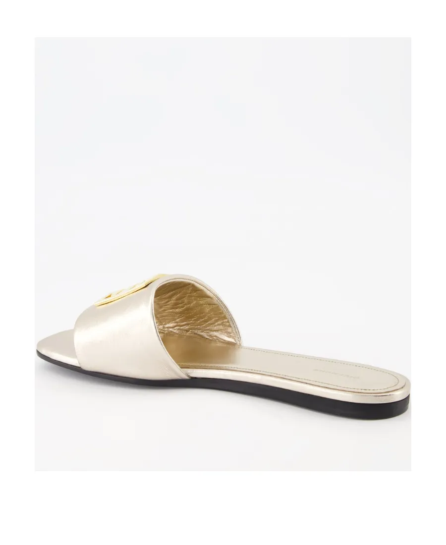 Givenchy 4G Plaque Square Toe Sandals