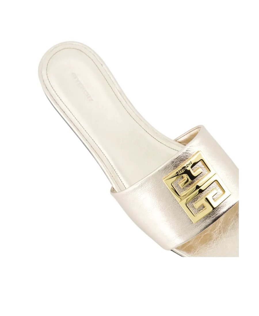 Givenchy 4G Plaque Square Toe Sandals