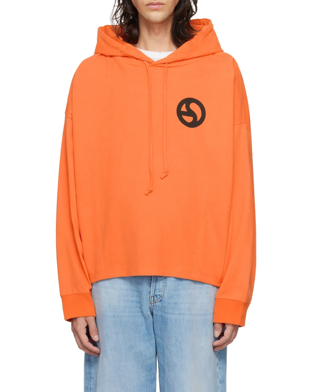 Graphic-Print Cotton Hoodie