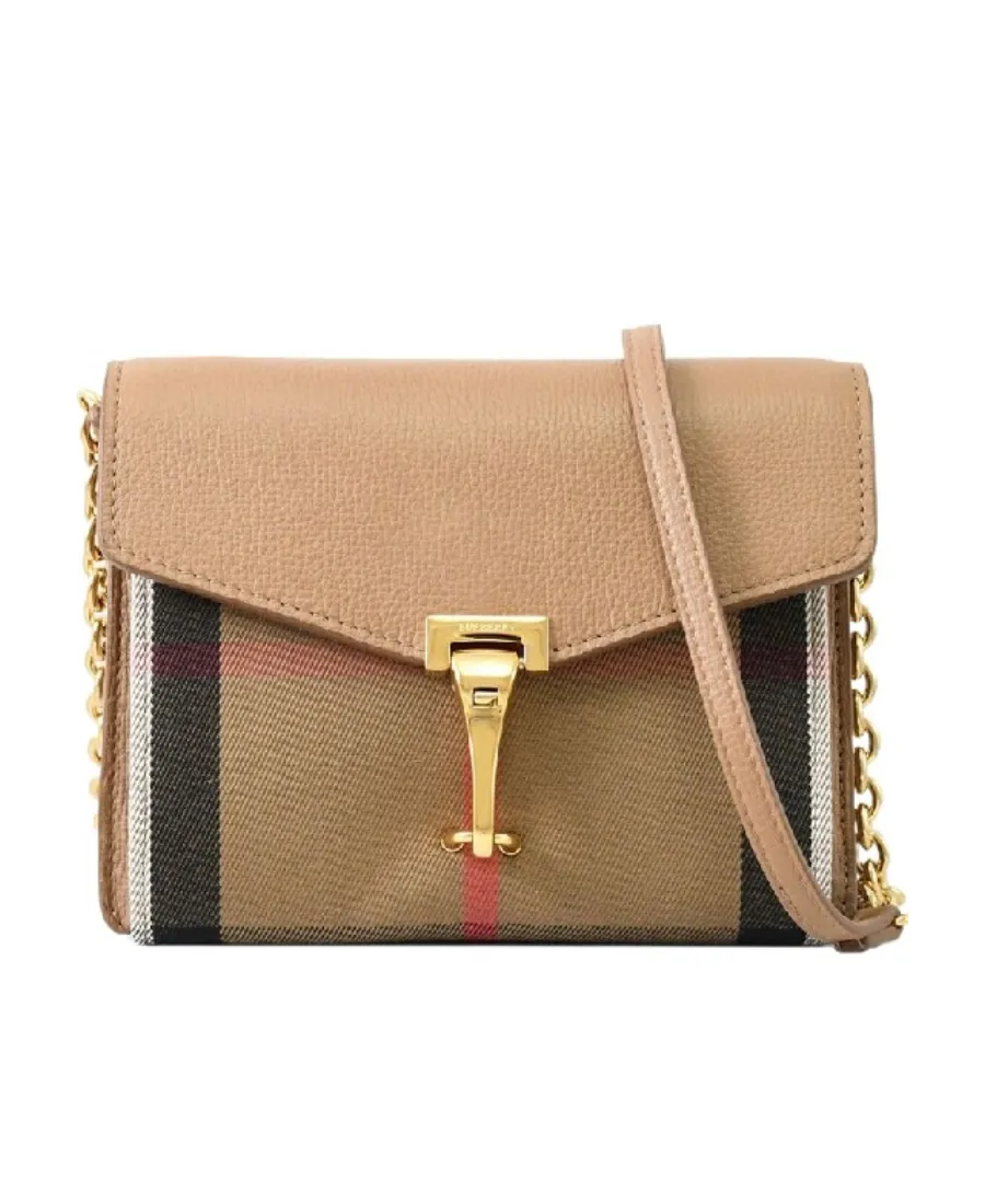 Striped Flip Shoulder Bag