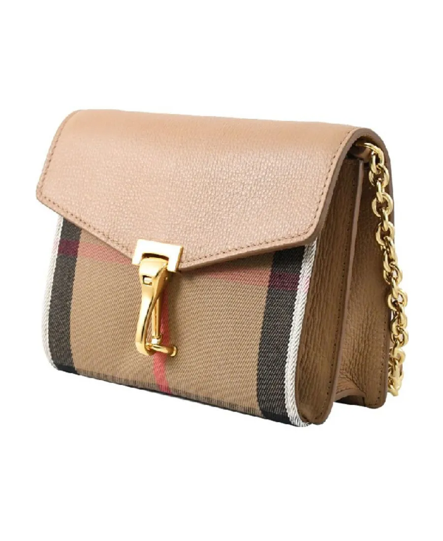 Striped Flip Shoulder Bag