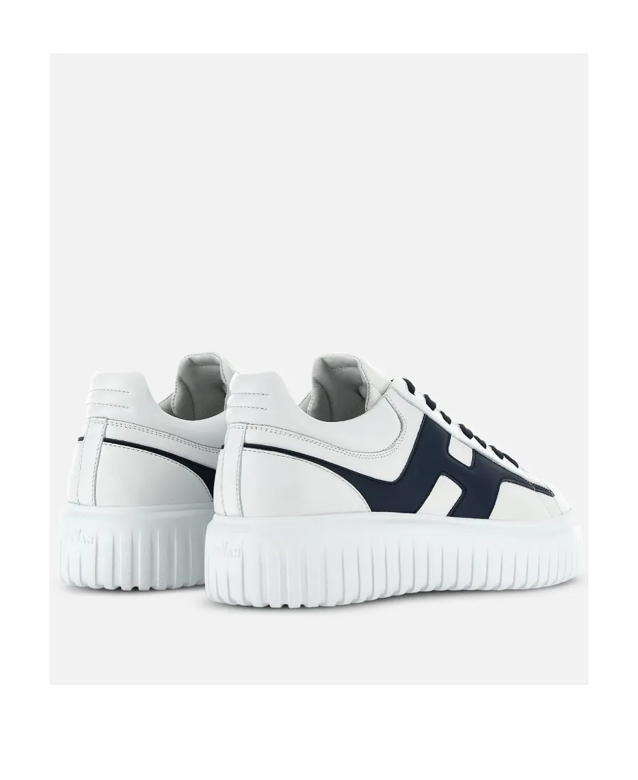 H-Stripes Leather Sneakers
