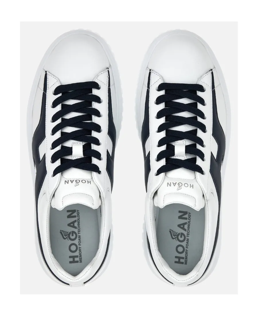 H-Stripes Leather Sneakers