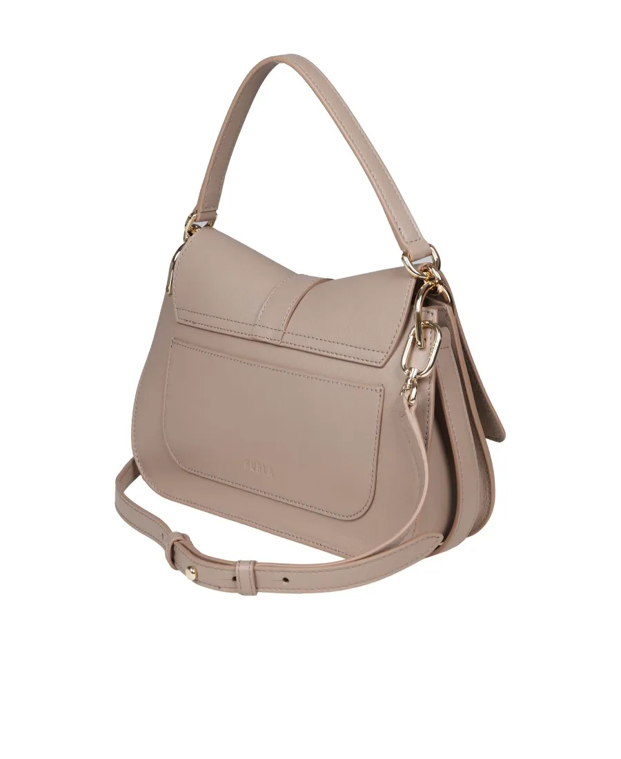 Furla Flow Foldover Top Shoulder Bag