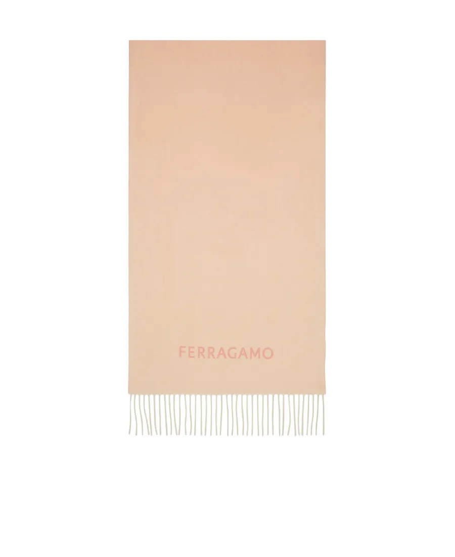 Ferragamo Ombr-Effect Fringed Scarf