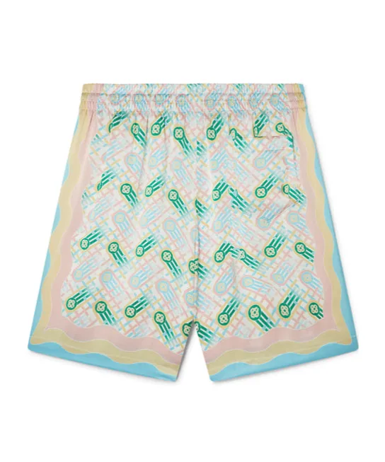 Ping Pong Silk Shorts