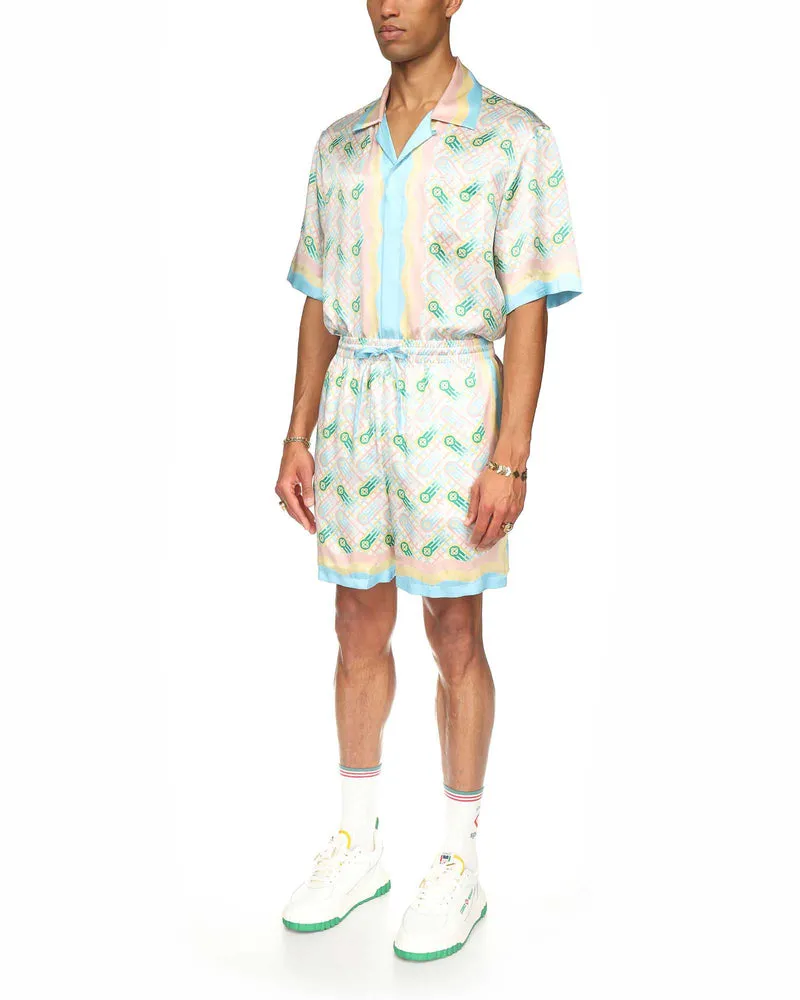 Ping Pong Silk Shorts