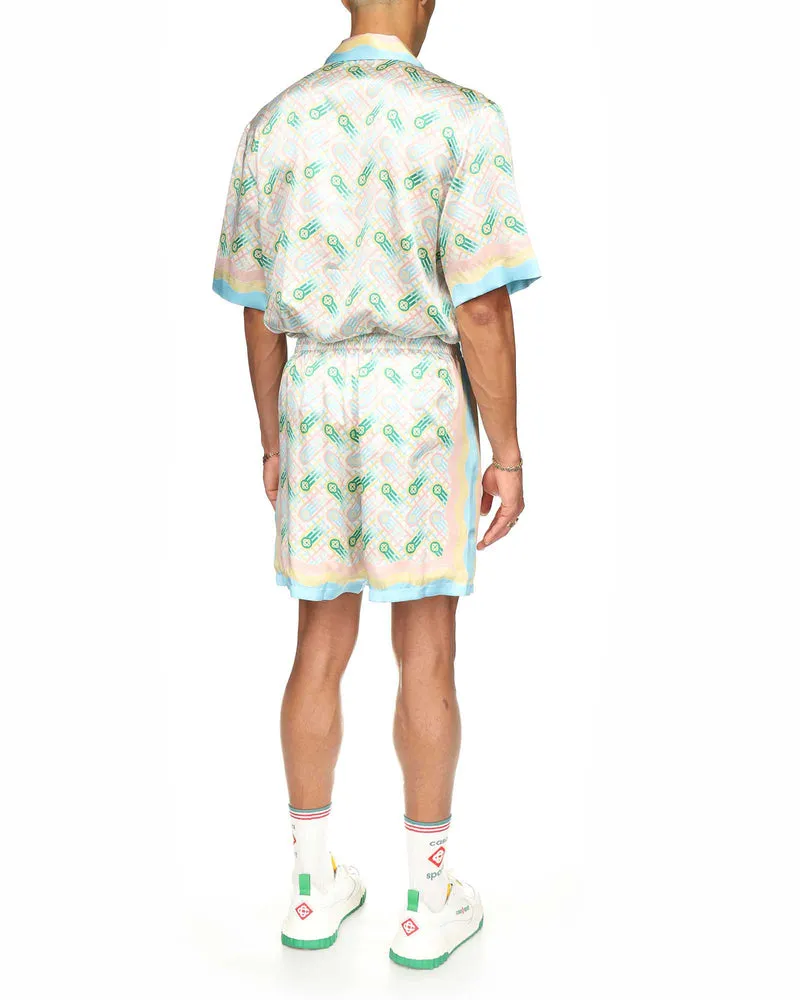 Ping Pong Silk Shorts