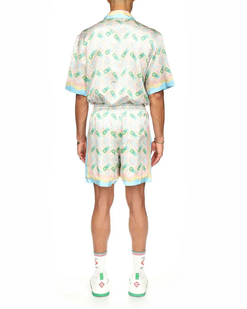 Ping Pong Silk Shorts