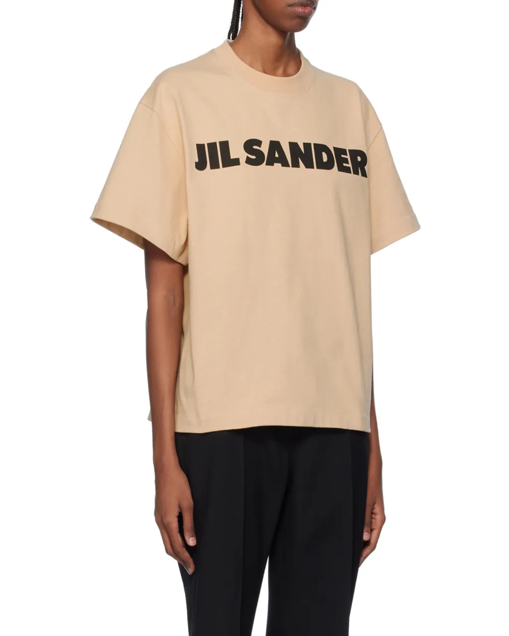 Jil Sander Logo Printed Crewneck T-Shirt