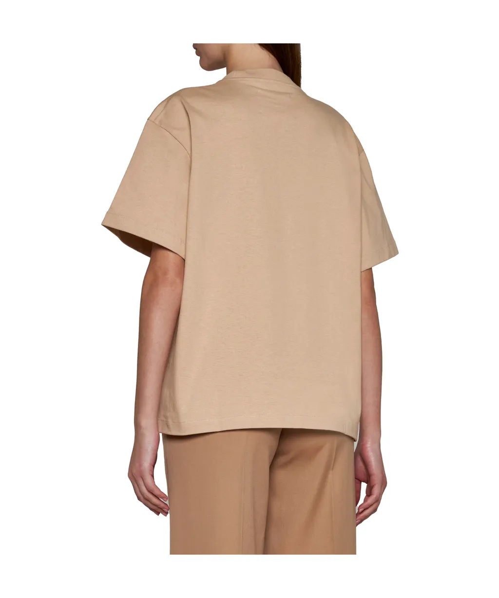 Jil Sander Logo Printed Crewneck T-Shirt