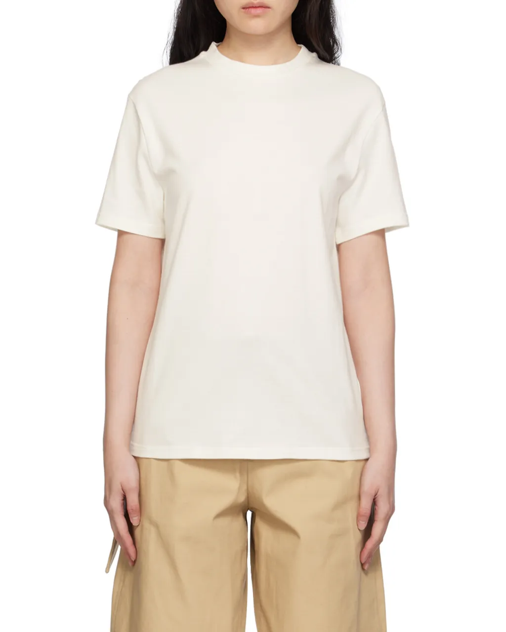 Jil Sander Logo Printed Crewneck T-Shirt