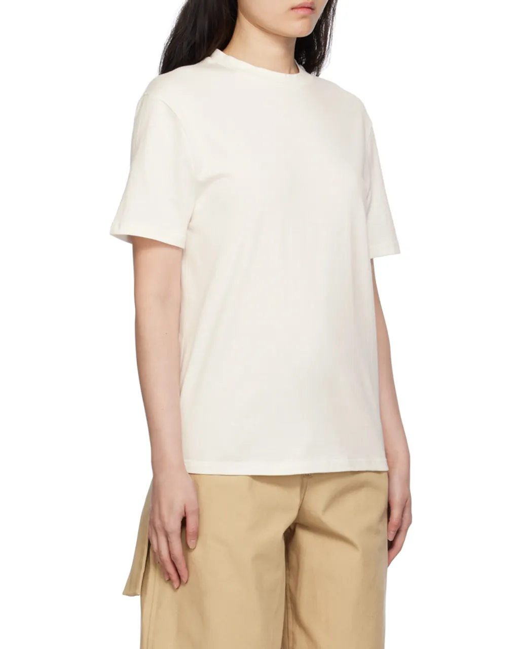 Jil Sander Logo Printed Crewneck T-Shirt