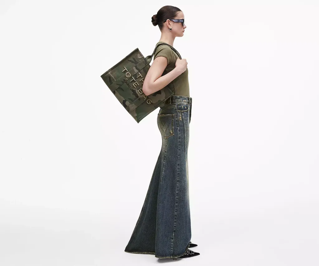 Marc Jacobs The Camo Jacquard Large Tote Bag