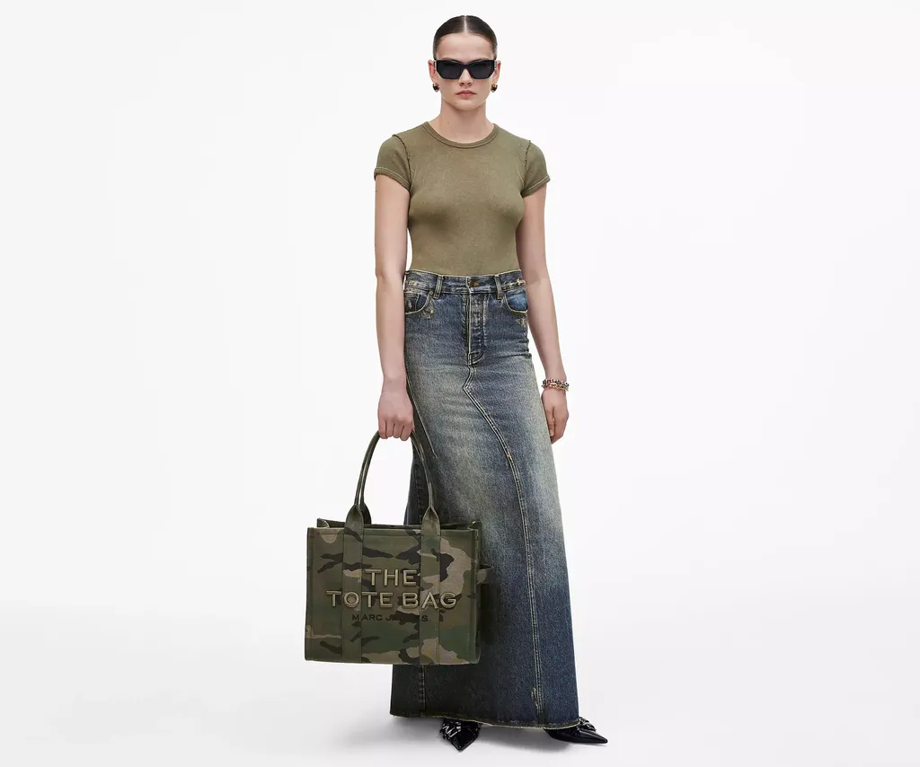 Marc Jacobs The Camo Jacquard Large Tote Bag