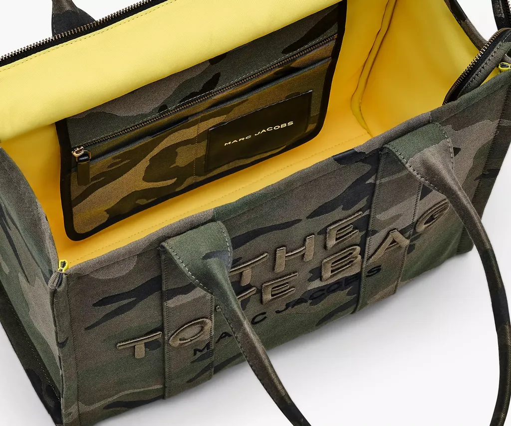 Marc Jacobs The Camo Jacquard Large Tote Bag