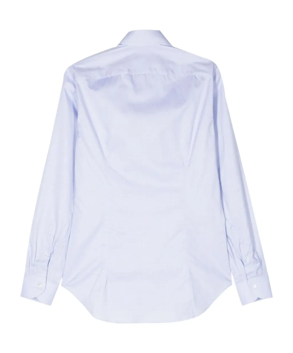 Micro-Dot Cotton Shirt