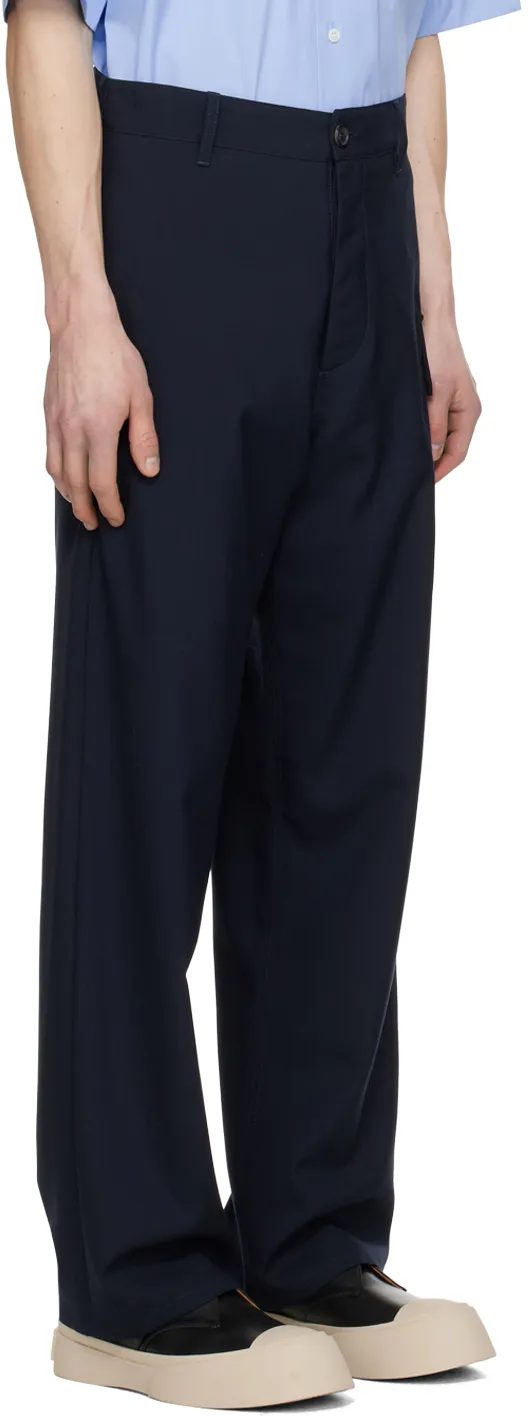Marni Utility Pocket Mid Rise Trousers