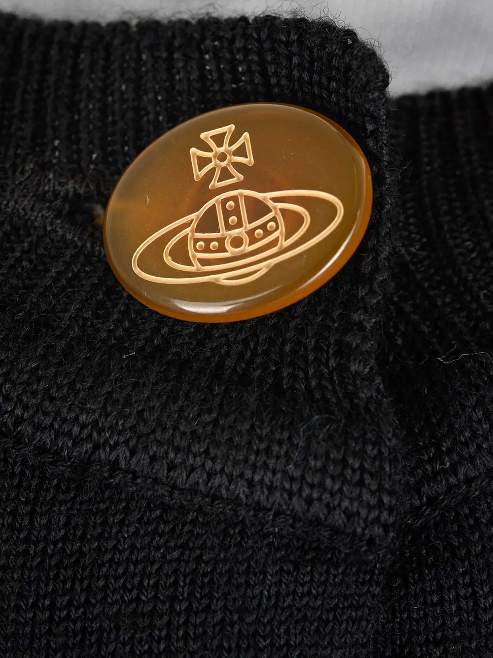Vivienne Westwood Logo Embroidered Cardigan