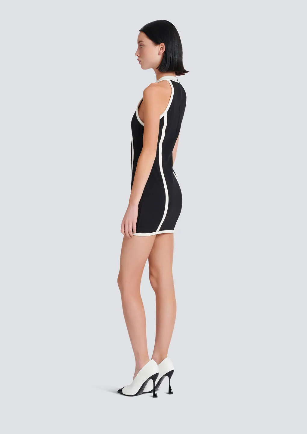 Balmain Rose Detail Dress