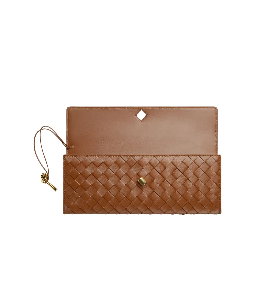 Bottega Veneta Andiamo Clutch Bag