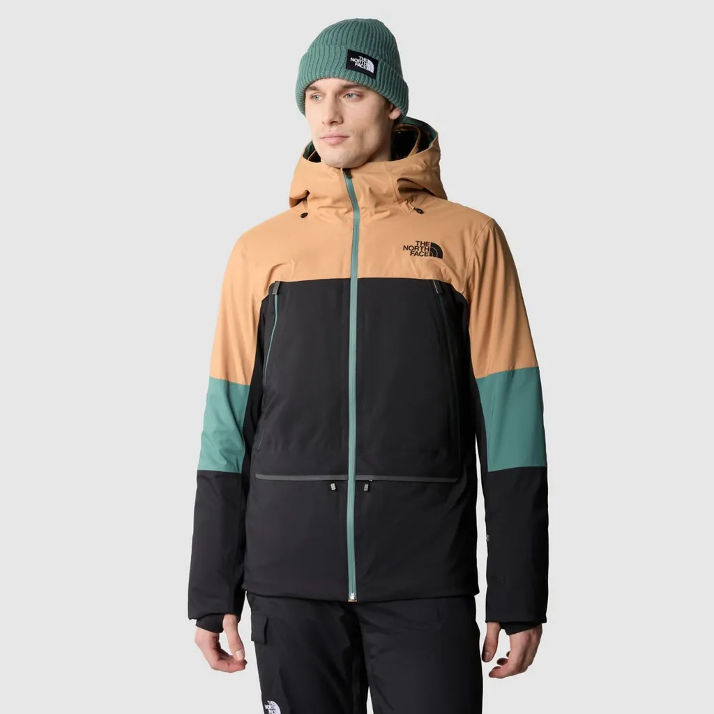Color-Matched Hooded Casual Jacket