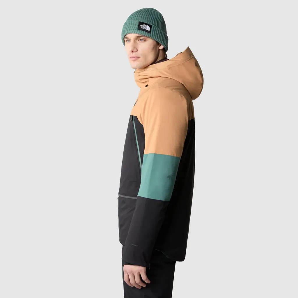 Color-Matched Hooded Casual Jacket