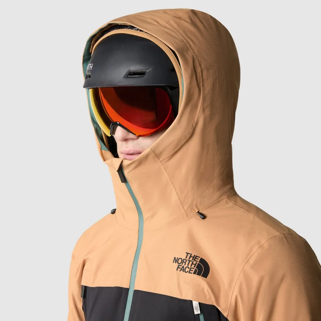 Color-Matched Hooded Casual Jacket