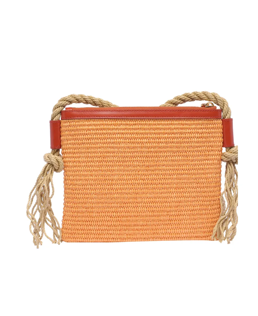 Marni Marcel Logo Embroidered Crossbody Bag