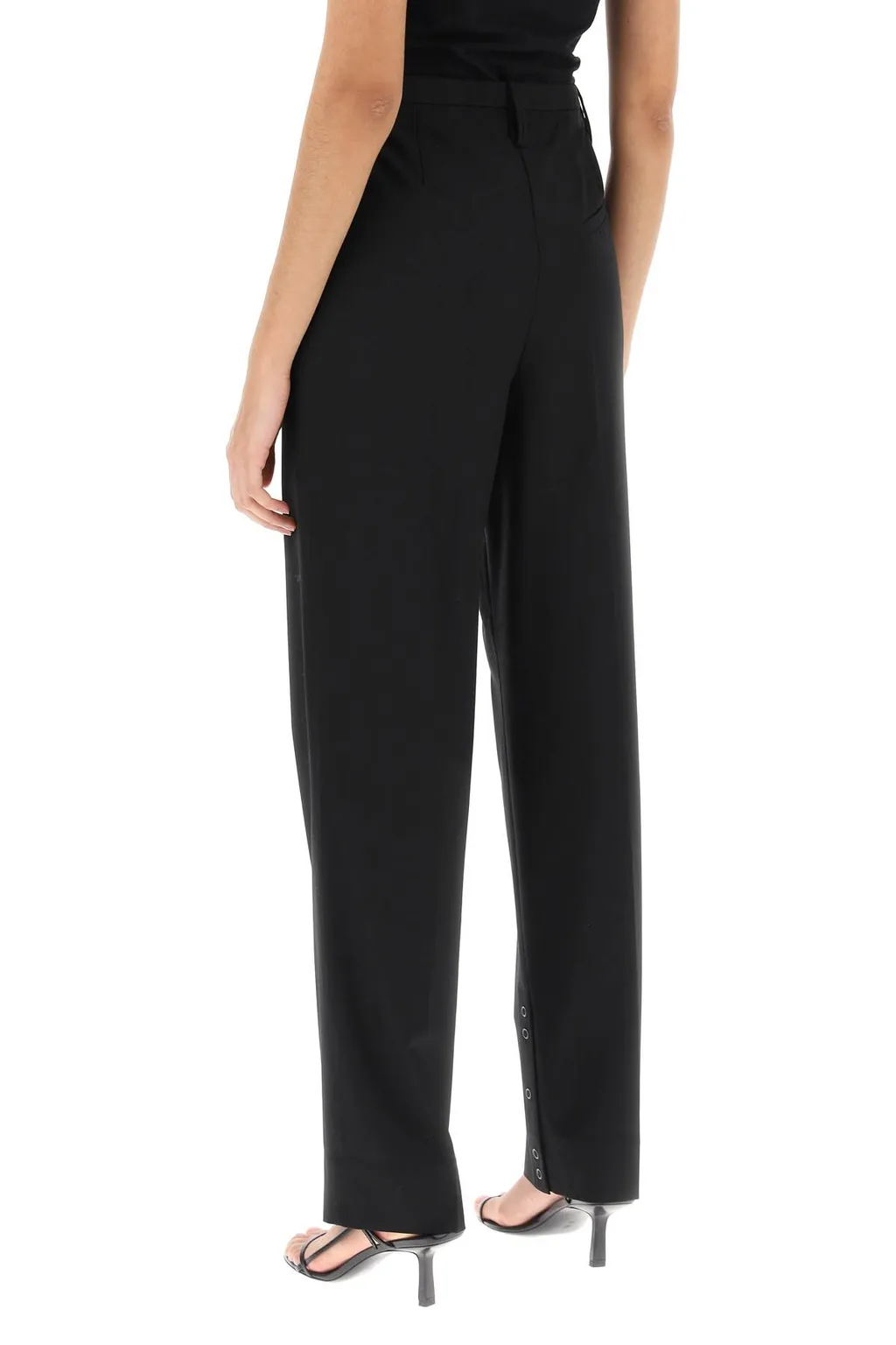 Ganni Pleat Front Trousers