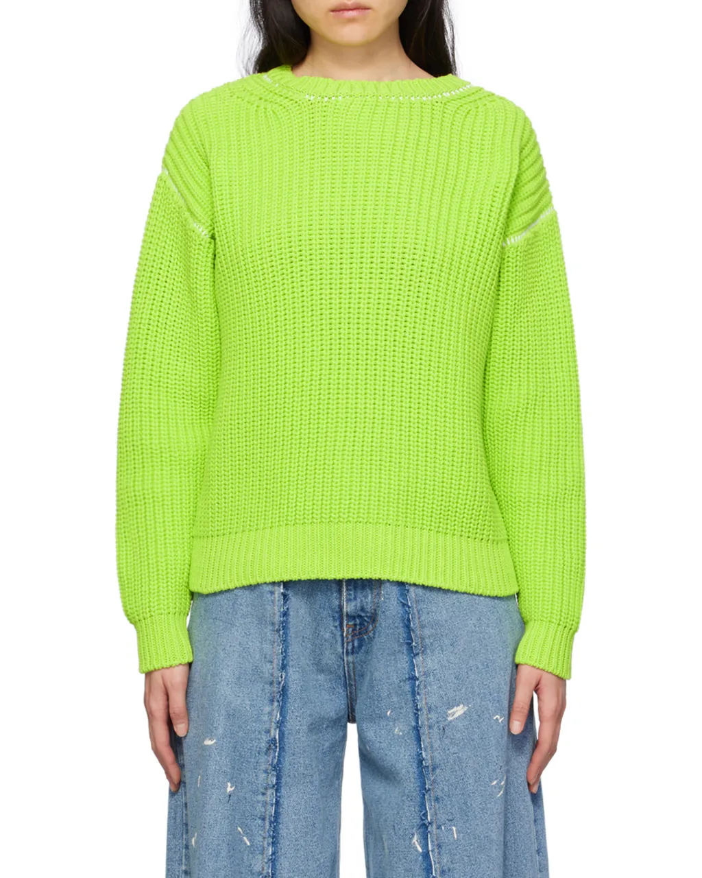 Gauge 3 Airy Cotton Nylon Jumper