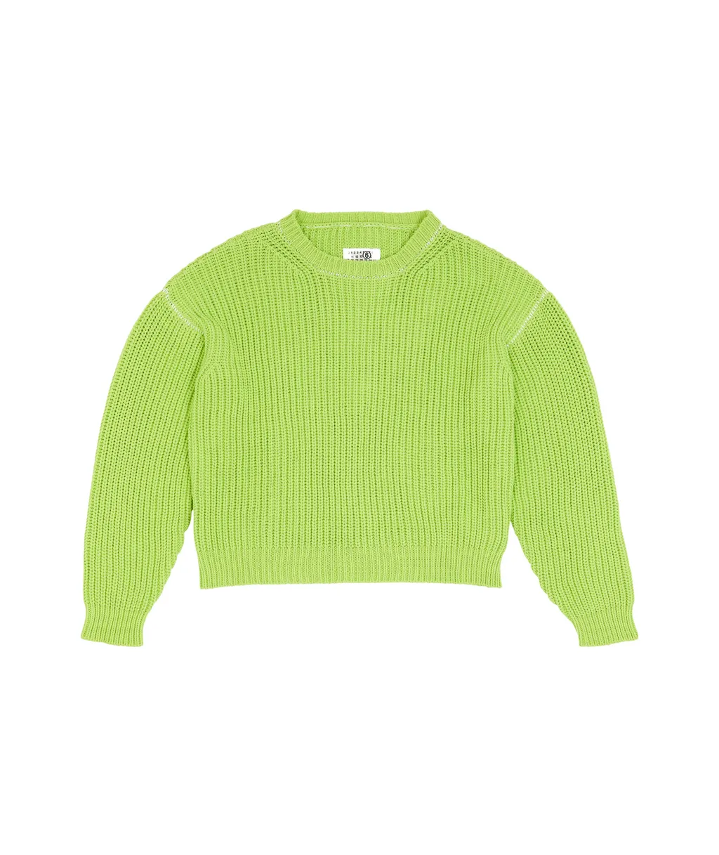Gauge 3 Airy Cotton Nylon Jumper