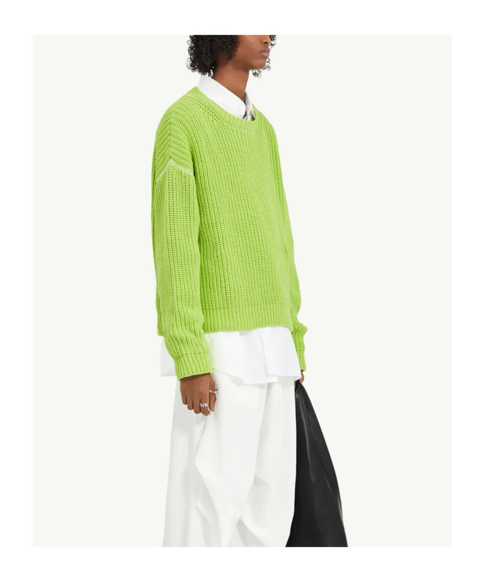 Gauge 3 Airy Cotton Nylon Jumper