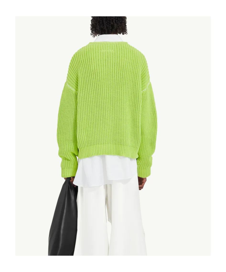 Gauge 3 Airy Cotton Nylon Jumper