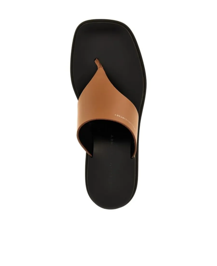 Stella Mccartney Sneak-Elyse Logo Printed Sandals