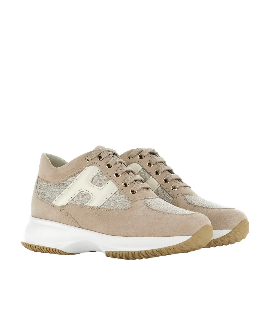 Hogan Interactive Lace-Up Sneakers