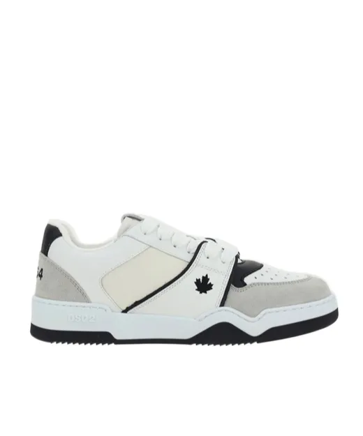 Dsquared2 Spiker Logo Printed Low-Top Sneakers