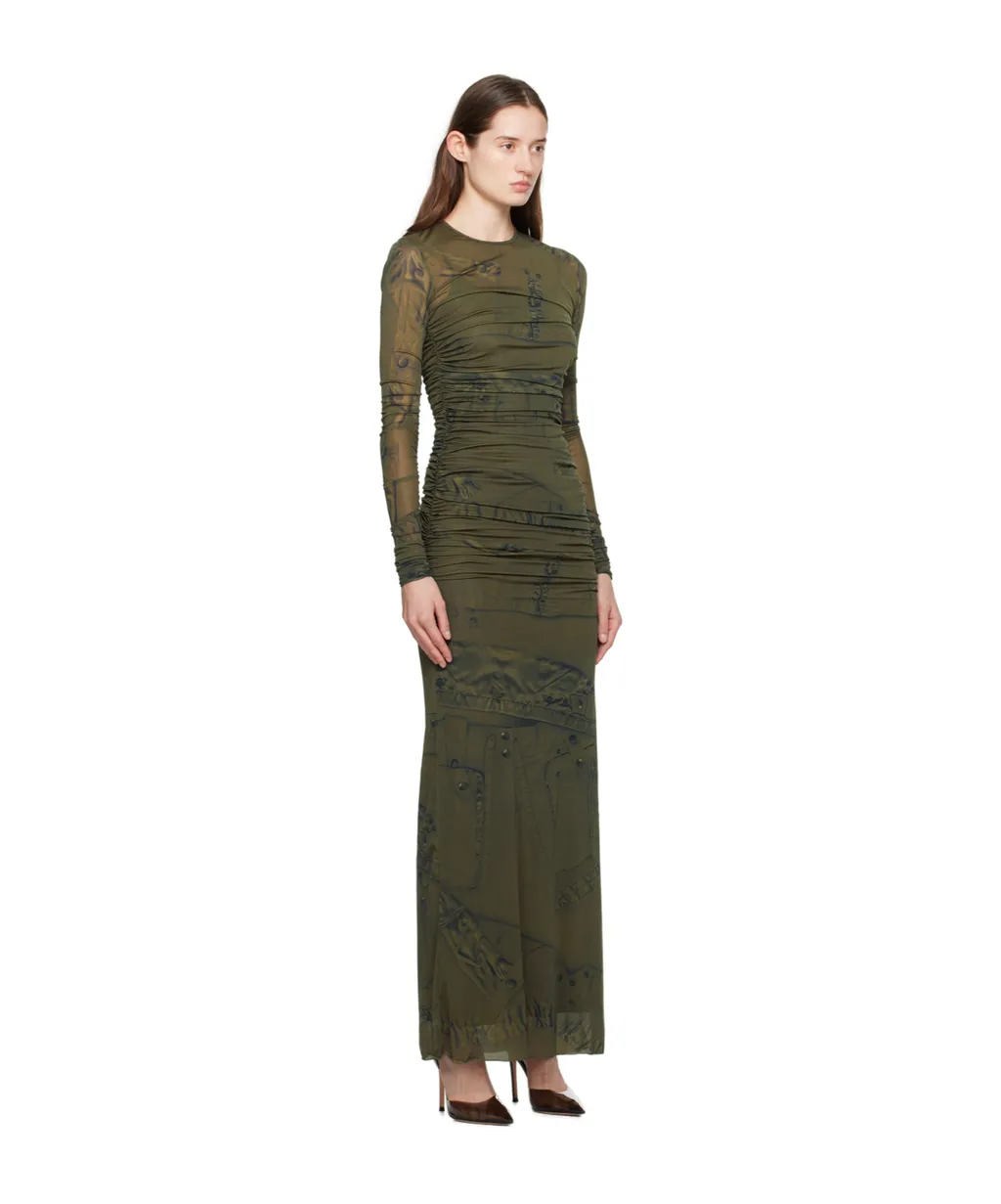 Pattern Printed Dress